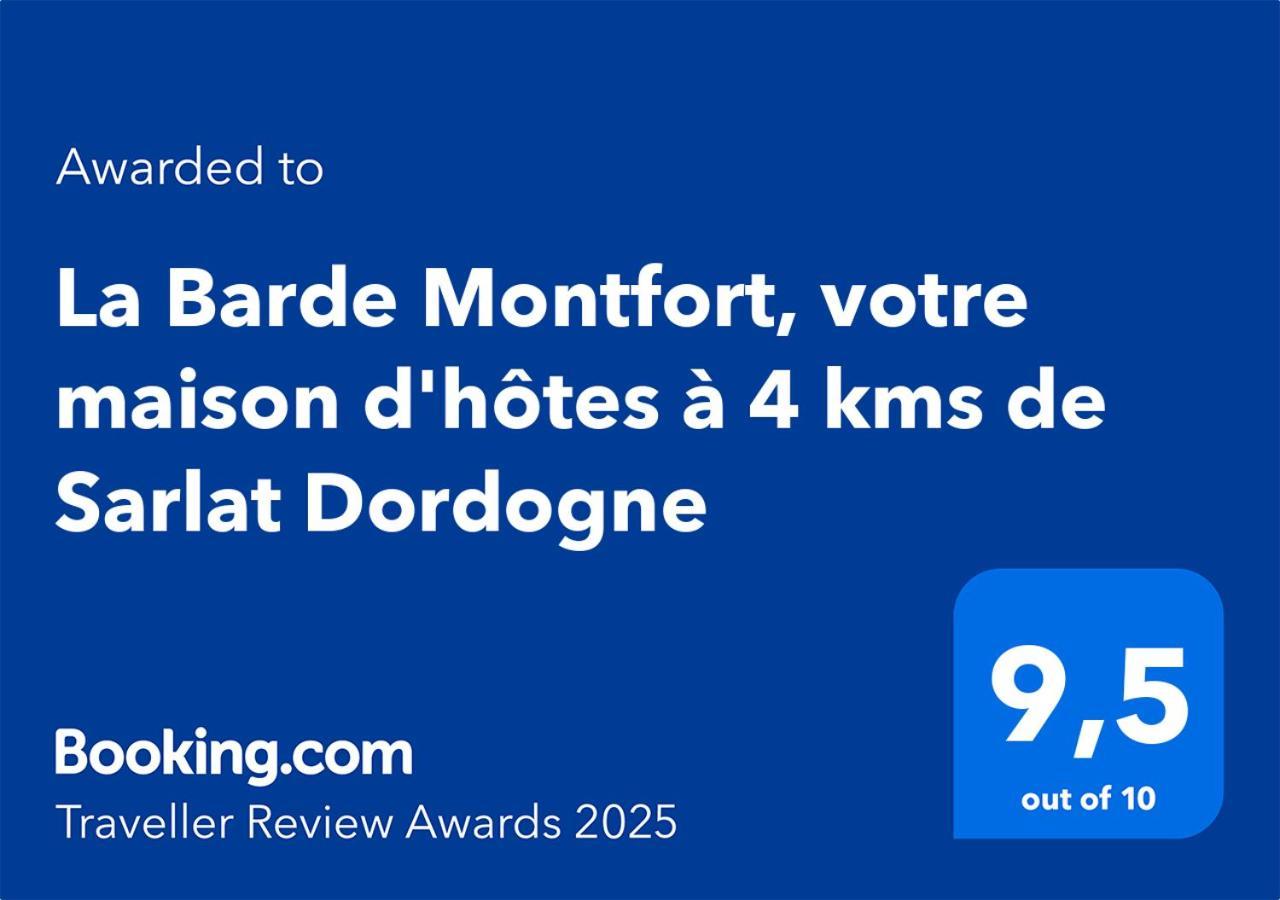 La Barde Montfort, Votre Maison D'Hotes A 4 Kms De Sarlat Dordogne Витрак Экстерьер фото